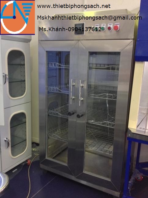 Tủ sấy chai lọ đạt chuẩn GMP